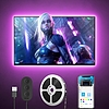 Govee TV SMART LED háttérvilágítás 46-60 hüvelykes TV-khez App +Wifi +Bluetooth vezérléssel (GOVH6178)