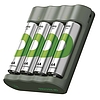 GP Akkumulátor töltő USB-s Eco E441+4xAA ReCyko 2100mAh