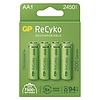 GP ReCyko+ HR6 / AA akku 2450 mAh AA 1,2V NiMH 4db/brlszter DARABÁR!!