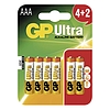 GP Ultra mikro elem AAA 1,5V tartós 4+2db/bliszter LR3 24AU4/2PP42P6 