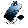 Gradiens üveg tartós borító edzett üveg hátlappal iPhone 12 mini rózsaszín