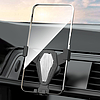 Gravity okostelefon autós tartó, fekete légtelenítő rács (YC07)