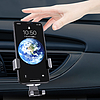 Gravity okostelefon autós tartó szellőzőhöz ezüst (YC08)