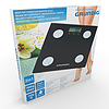 Grundig - elektronikus fürdőszobai mérleg, testtömeg-elemzés, BMI, 180 kg-ig (8711252186825)