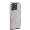 Guess 4G alsó csíkos iPhone 16 Pro tok - rózsaszín