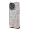 Guess 4G alsó csíkos iPhone 16 Pro tok - rózsaszín
