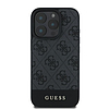Guess 4G alsó csíkos iPhone 16 Pro tok - szürke