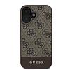 Guess 4G alsó csíkos iPhone 16 tok - barna