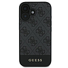 Guess 4G alsó csíkos iPhone 16 tok - szürke