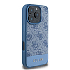 Guess 4G alsó csíkos tok iPhone 16 Pro Maxhoz, kék