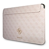 Guess 4G Big Metal Logó számítógépes tok - Notebook tok 13" rózsaszín (GUCS13G4GFPI)