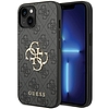 Guess 4G Big Metal Logo tok iPhone 15 Plus-hoz - szürke