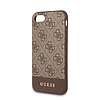 Guess 4G Bottom Stripe Collection - Etui iPhone SE 2020/8/7 barna (GUHCI8G4GLBR)
