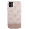 Guess 4G Bottom Stripe Collection - iPhone 11 tok rózsaszín (GUHCN61G4GLPI)