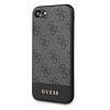 Guess 4G Bottom Stripe Collection - iPhone SE tok, 2020/8/7 szürke (GUHCI8G4GLGR)