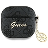 Guess 4G Charm Collection - AirPods 4 tok fekete (GUA4G4GSMK)