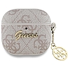 Guess 4G Charm Collection - AirPods 4 tok rózsaszín (GUA4G4GSMP)