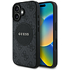 Guess 4G Circle Classic Logo MagSafe tok iPhone 16-hoz - fekete