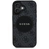 Guess 4G Circle Classic Logo MagSafe tok iPhone 16-hoz - fekete