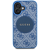 Guess 4G Circle Classic Logo MagSafe tok iPhone 16-hoz - kék