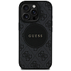 Guess 4G Circle Classic Logo MagSafe tok iPhone 16 Pro Maxhoz - fekete