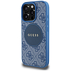 Guess 4G Circle Classic Logo MagSafe tok iPhone 16 Pro Maxhoz - kék