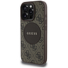 Guess 4G Circle Classic Logo MagSafe tok iPhone 16 Próhoz - barna