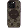 Guess 4G Circle Classic Logo MagSafe tok iPhone 16 Próhoz - barna