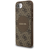 Guess 4G Circle Classic Logo MagSafe tok iPhone 16e-hez - barna