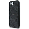 Guess 4G Circle Classic Logo MagSafe tok iPhone 16e-hez - fekete