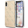 Guess 4G csillámos iPhone X/Xs tok - arany