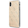 Guess 4G csillámos iPhone X/Xs tok - arany