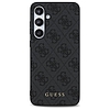 Guess 4G fém arany logó - Samsung Galaxy S24 FE tok szürke (GUHCS24FEG4GFGR)
