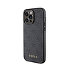 Guess 4G fém arany logó - tok iPhone 15 Pro Max készülékhez szürke (GUHCP15XG4GFGR)