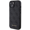 Guess 4G fém logós tokkészlet iPhone 15 + 5000mAh MagSafe power bankhoz - fekete