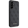 Guess 4G fém tok Samsung Galaxy A56 készülékhez, arany logóval, fekete