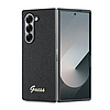 Guess 4G Glitter Script tok Samsung Galaxy Z Fold 6-hoz, fekete