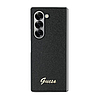 Guess 4G Glitter Script tok Samsung Galaxy Z Fold 6-hoz, fekete