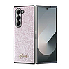 Guess 4G Glitter Script tok Samsung Galaxy Z Fold 6-hoz, rózsaszín