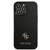Guess 4G kis fém logó - iPhone 13 Pro tok czarny (GUHCP13LPS4MK)