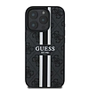 Guess 4G Printed Stripes MagSafe - iPhone 16 Pro Max tok fekete (GUHMP16XP4RPSK)