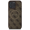 Guess 4G Ring Classic Logo MagSafe tok iPhone 16 Pro Maxhoz, barna
