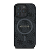 Guess 4G Ring Classic Logo MagSafe tok iPhone 16 Próhoz - fekete