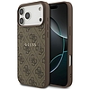 Guess 4G Ring Classic Logo MagSafe tok iPhone 17 Pro Maxhoz, barna