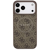 Guess 4G Ring Classic Logo MagSafe tok iPhone 17 Pro Maxhoz, barna