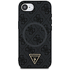 Guess 4G Ring Triangle Logo MagSafe tok iPhone 16e-hez - fekete