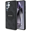 Guess 4G Round Patch Classic Logo MagSafe tok Samsung Galaxy S25 Ultra készülékhez, fekete