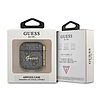 Guess 4G Script Metal Collection tok AirPods 1 / 2 fülhallgatóhoz - szürke