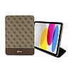 Guess 4G Stripe Allover - tok iPad 10,9"-hez 2022 barna (GUFC11PS4SGW)