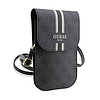 Guess 4G Stripes - Crossbody telefontáska fekete (GUWBP4RPSK)